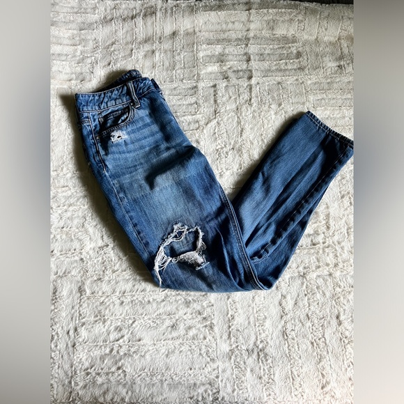 American Eagle Outfitters Women’s Tom Girl Jeans Size 0 - Picture 1 of 13